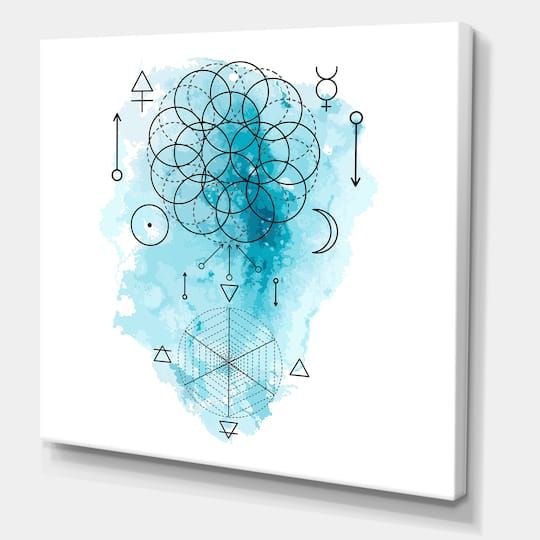Designart - Symbol of Alchemy and Sacred Geometry I